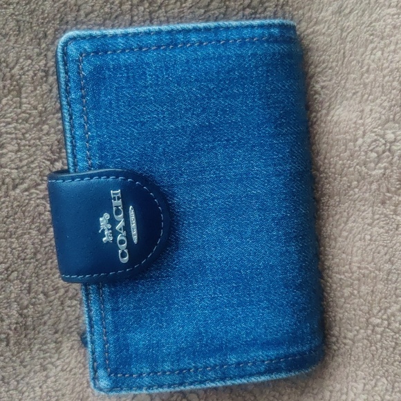 Coach Denim Wallet - Picture 2 of 10